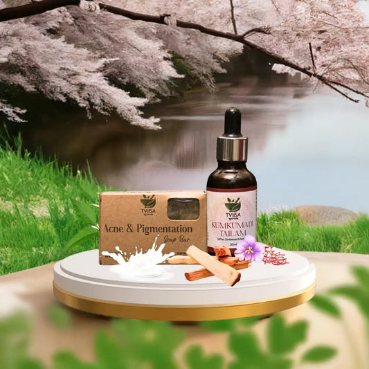 2-Step of Flawless Skin Tviisa Ayurveda