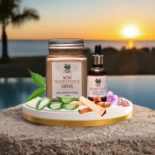 2-Step of Smooth Skin Kit Tviisa Ayurveda